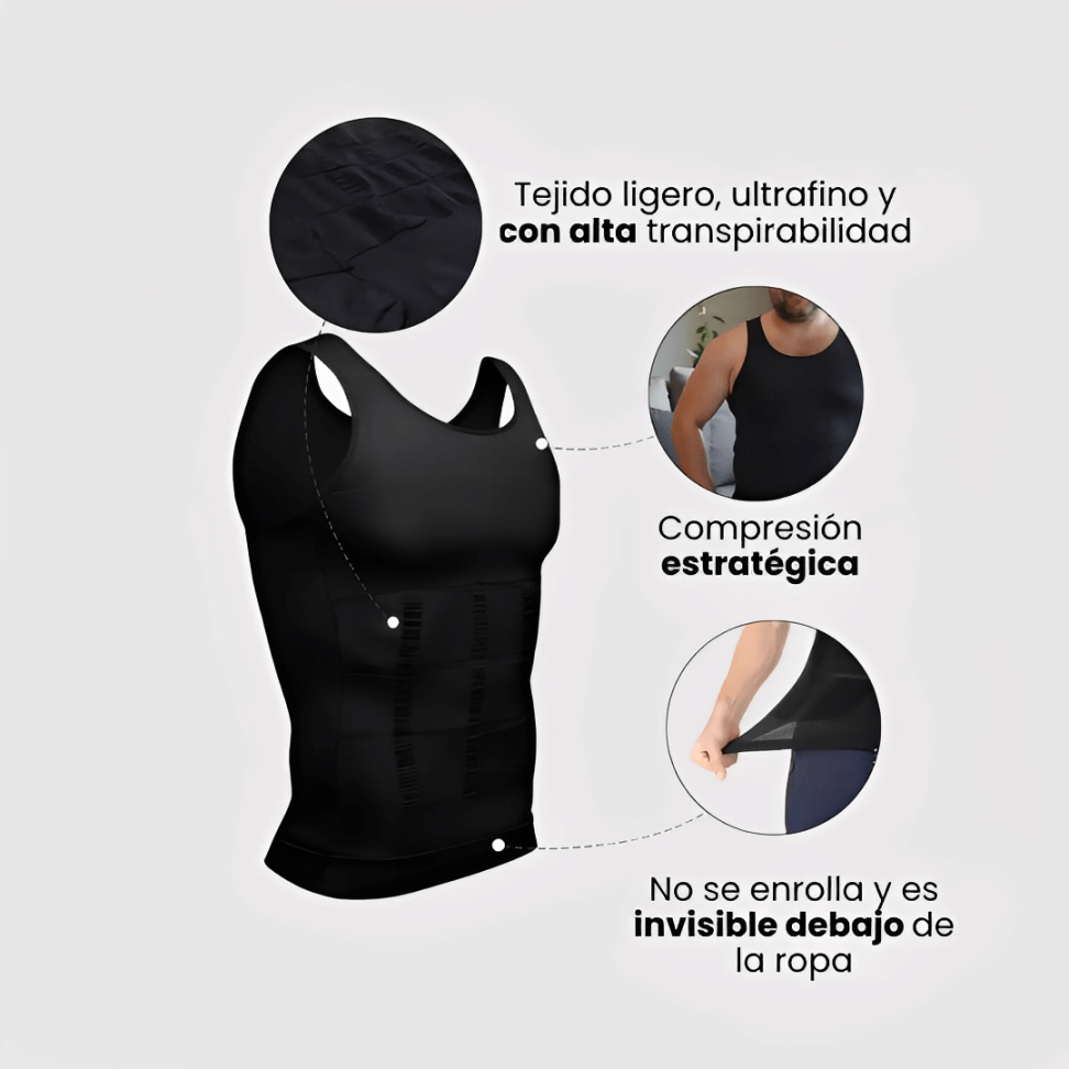 Fit Shape Pro® - Camiseta de Compresión Masculina + REGALO EXCLUSIVO